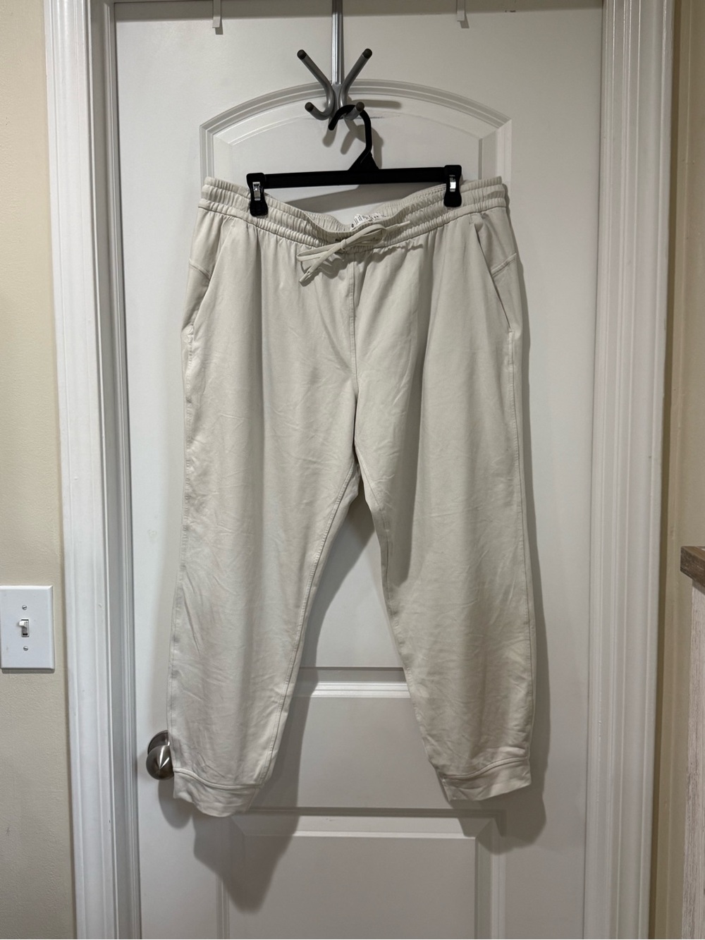 lululemon athletica Off-White Drawstring Joggers
